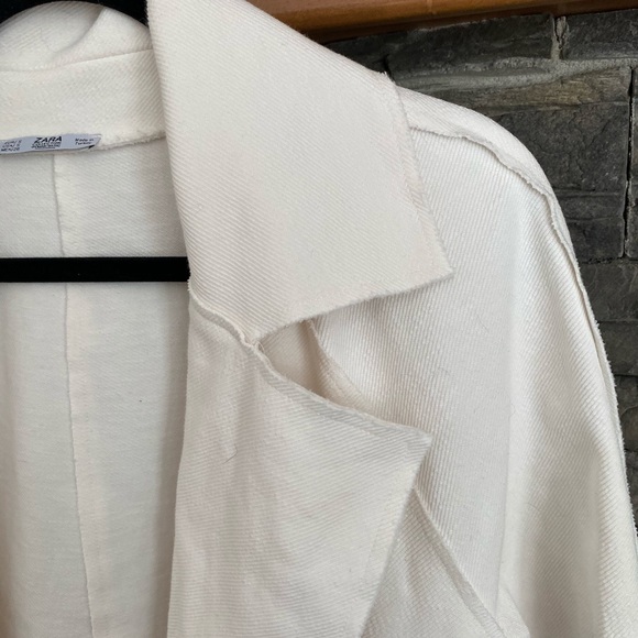 Beautiful White Zara Duster - Picture 2 of 7